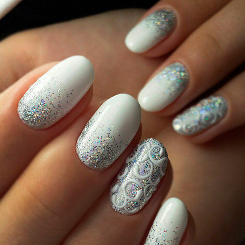Winter Manicure 2025 (Snow Manicure)