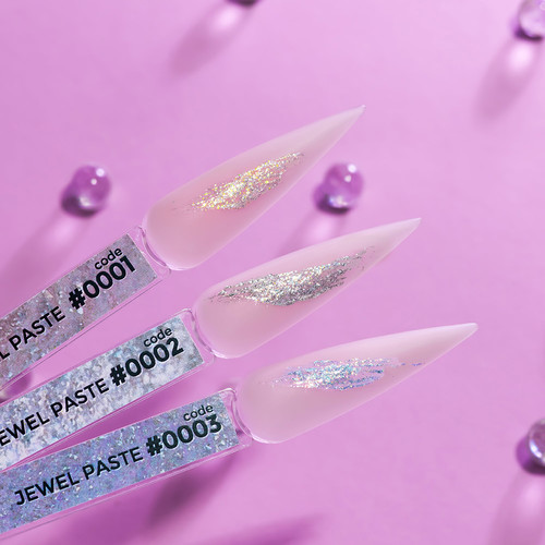 Pasta artystyczna DNKa Jewel Paste nr0002 perłowo-biały 5 ml (JPDNKA2) - Фото №3