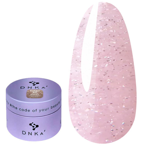Żel do paznokci DNKa Builder Gel #0032 Hollywood Glow jasnoróżowy odblaskowy 30 ml (BGD0032)
