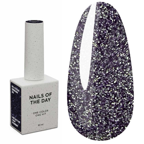 Lakier hybrydowy NAILSOFTHENIGHT Obsidian 10 ml - Фото №1