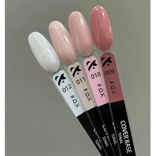 Baza hybrydowa F.O.X Tonal Cover Base 010 beżowo-różowy 30 ml (słoik) - Фото №2