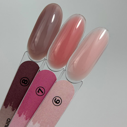 Touch Builder liquid 07 dark pink 15 ml - Фото №4