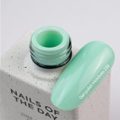 Lakier hybrydowy NAILSOFTHEDAY Let’s special Maldives 10 ml - Фото №2