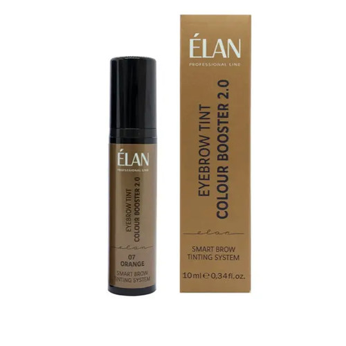 Koncentrat wzmacniający ELAN TINT DO BRWI COLOUR BOOSTER 2.0 07 ORANGE 10 ml - Фото №2