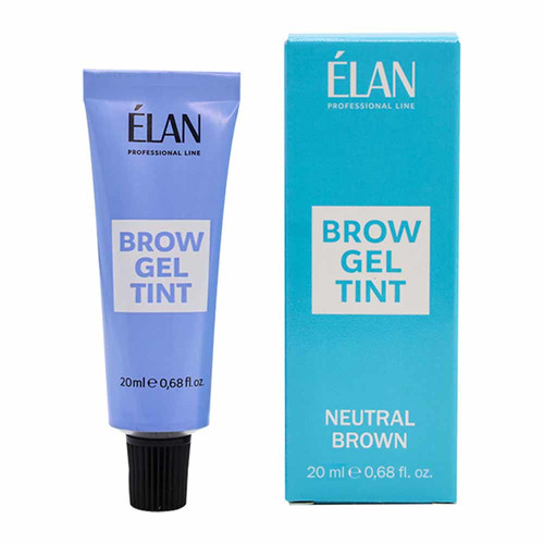 Żel-farba ELAN do brwi Neutral Brown 20 ml - Фото №2