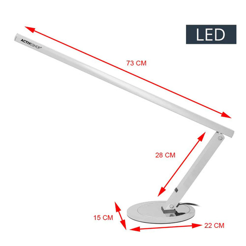 Настольная лампа Activeshop Slim led серая - Фото №3