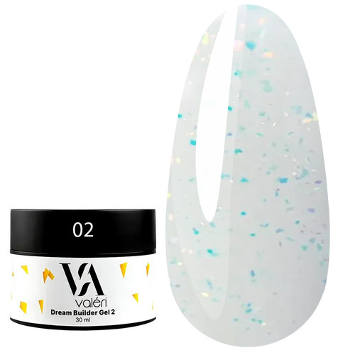 Żel budujący VALERI BUILDER GEL DREAM №02 30 ml - Фото №1