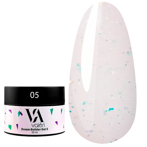 Żel budujący VALERI BUILDER GEL DREAM №05 30 ml - Фото №1