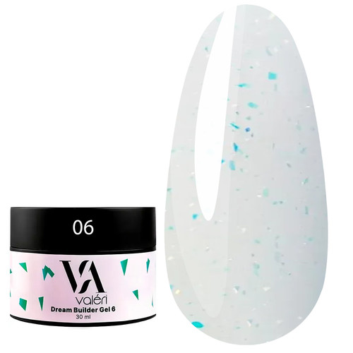 Żel budujący VALERI BUILDER GEL DREAM №06 30 ml - Фото №1