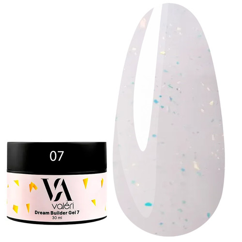 Żel budujący VALERI BUILDER GEL DREAM №07 30 ml - Фото №1