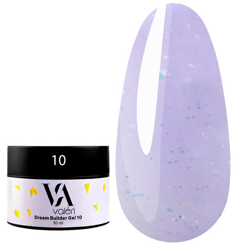 Żel budujący VALERI BUILDER GEL DREAM №10 30 ml - Фото №1
