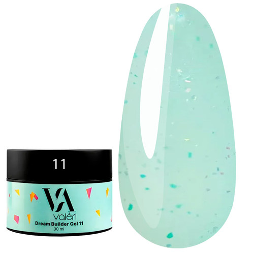Żel budujący VALERI BUILDER GEL DREAM №11 30 ml - Фото №1