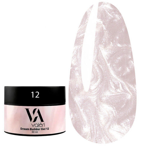 Żel budujący VALERI BUILDER GEL DREAM №12 30 ml - Фото №1