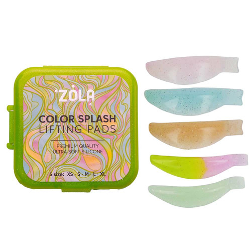 Валики ZOLA для ламинирования Color Splash Lifting (XS, S, M, L, XL) - Фото №1