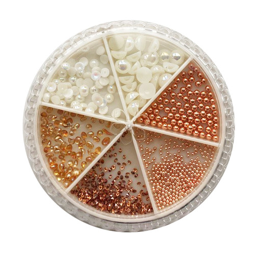 Zestaw ozdób do paznokci MANY BEAUTY karuzela (MODEL NR 1)