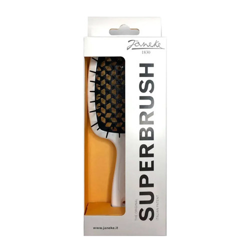 Superbrush Janeke SMALL czarno biały 18 cm (56SP234BIA) - Фото №2