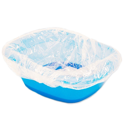 Panni Mlada pokrowiec na wannę do pedicure 50x70 cm wykonany z przezroczystego polietylenu 100 szt./opak. (20017830011)