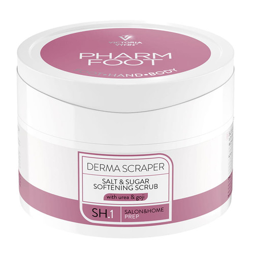 Zmiększający peeling solno-cukrowy PHARM FOOT Derma Scraper 200 g - Фото №1
