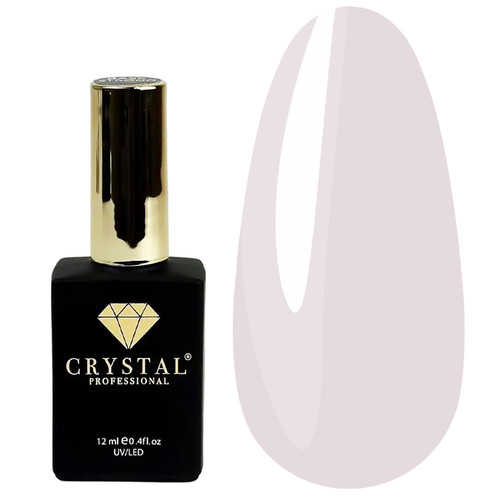 База для ногтей Crystal Base Color №13 молочно-лиловый 12 мл - Фото №1
