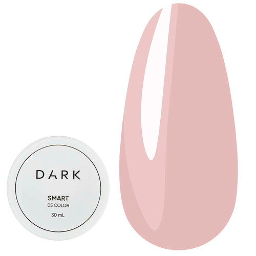 Гель для наращивания DARK Smart Builder Gel 05 бежевый 30 мл - Фото №1