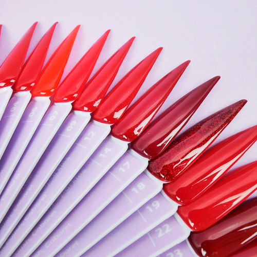 Lakier hybrydowy TUFI profi  PREMIUM Cabaret 07 Czysta czerwień 8ml (0102562) - Фото №8