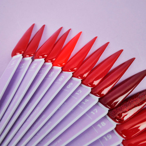 Lakier hybrydowy TUFI profi  PREMIUM Cabaret06 Czerwony 8 ml (0102561) - Фото №6