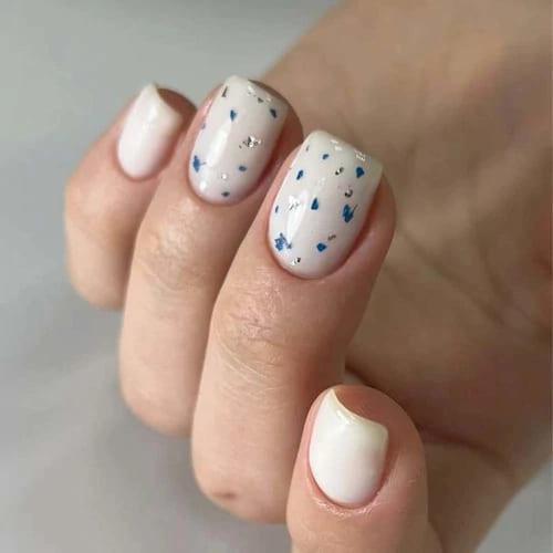 Manicure mleczny