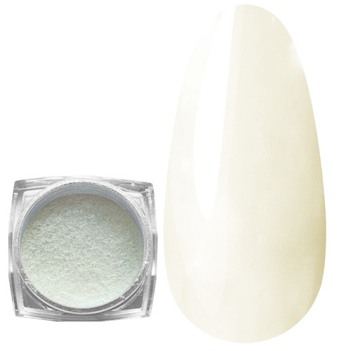 Pastelowy pyłek do paznokci MANY BEAUTY efekt syrenki holograficzny ZŁOTY