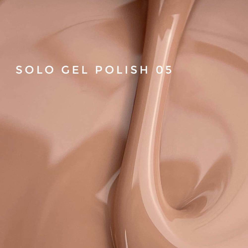 Lakier hybrydowy Touch Solo Gel Polish 05 jednofazowy 3w1 beżowy 9 ml - Фото №2