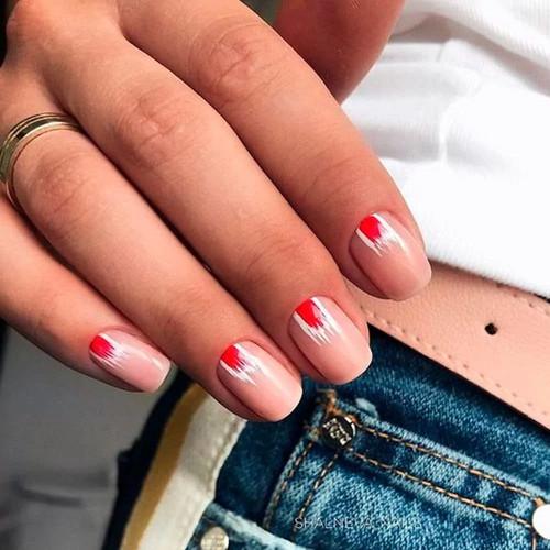 Manicure for short nails
