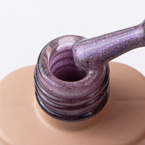 Gel polish DARK Hologram cat 04 violet 6 ml - Фото №2