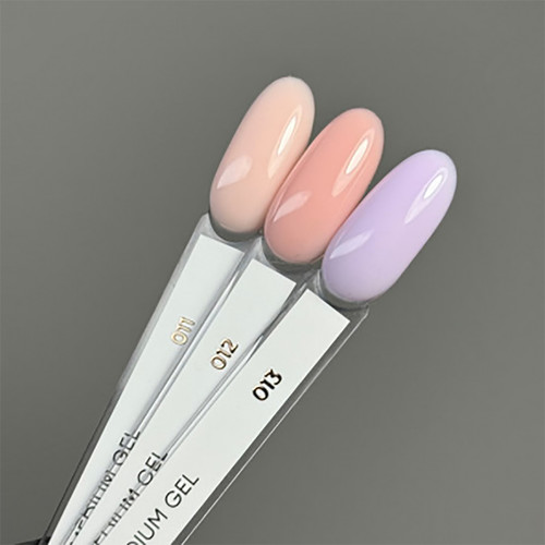 Żel budujący DARK Medium Gel №12 jasnoróżowy 15 ml - Фото №3