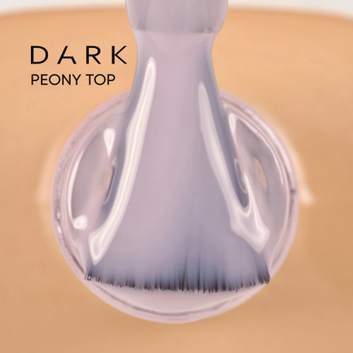 Цветной топ Dark Peony Top без липкого слоя 10 мл - Фото №2