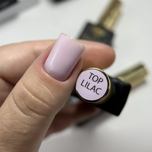 Топ для ногтей Crystal Top Lilac 12 мл - Фото №2