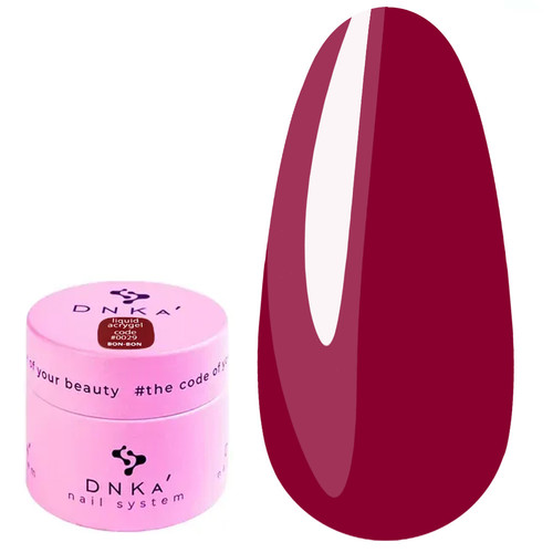 Акрил-гель для ногтей DNKa Liquid Acrygel №0029 Bon-Bon 15 мл (LAD0029-15) - Фото №1