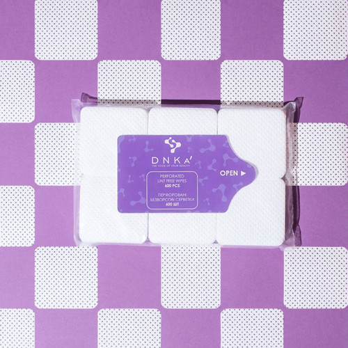 Waciki bezpyłowe DNKa PERFORATED LINT FREE WIPES 600 szt - Фото №2