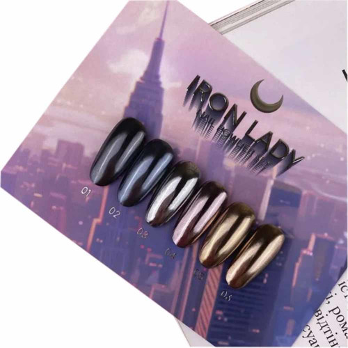 Zestaw pyłków LUNA Iron Lady 6 szt. (804-3922) - Фото №8