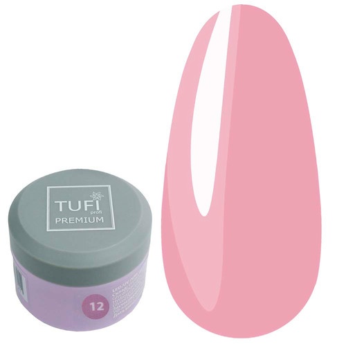Żel budujący TUFI profi Builder Gel UV/LED 12 French Pink 15 ml (0324500) - Фото №1