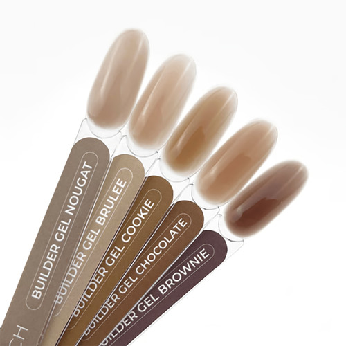Гель для наращивания Touch Builder Gel Nougat 30 мл - Фото №4