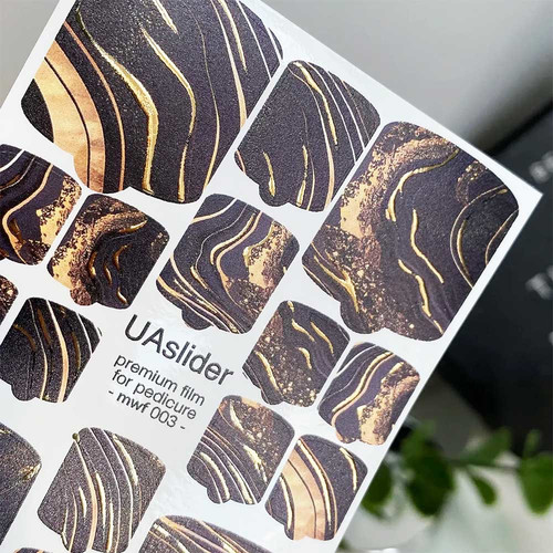 Naklejki na paznokcie UAslider №MWF 003 - Фото №2