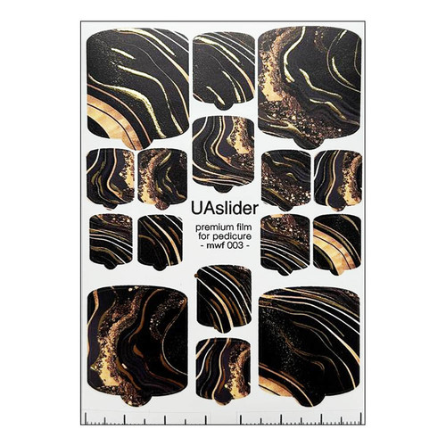Naklejki na paznokcie UAslider №MWF 003 - Фото №1