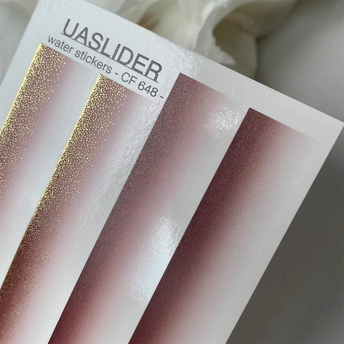 Naklejki na paznokcie UAslider Color and Foil №648 - Фото №2