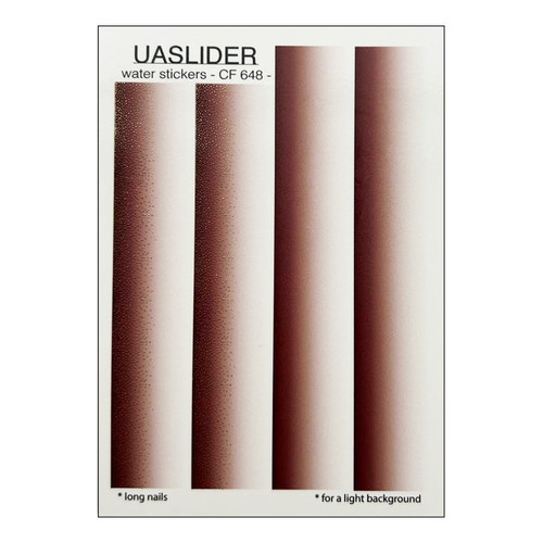 Naklejki na paznokcie UAslider Color and Foil №648 - Фото №1