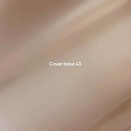Baza hybrydowa NAILSOFTHEDAY Cover NEW Formula №43 półprzezroczysty beż 10 ml - Фото №2