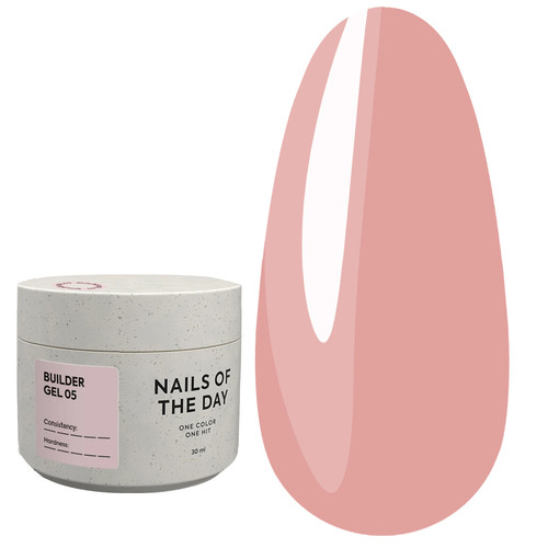 Żel budujący NAILSOFTHEDAY Builder Gel 05 nude 30 ml