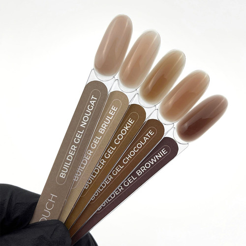 Гель для наращивания Touch Builder Gel Chocolate 30 мл - Фото №3