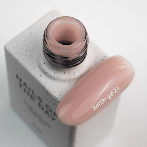 Żel przedłużający NAILSOFTHEDAY Bottle gel 24 beżowy 10 ml - Фото №2