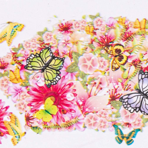 Фольга для литья Allepaznokcie Lovley Time №4 100 см - Фото №2