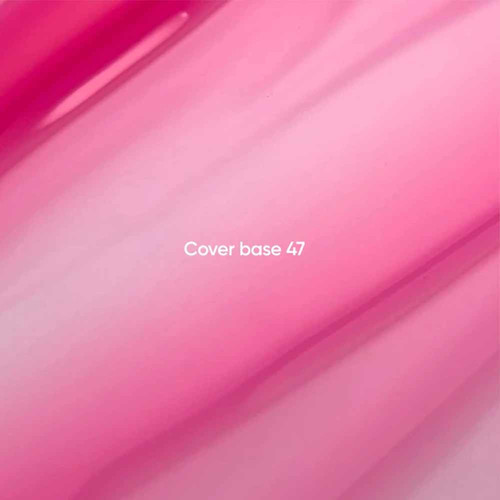 Baza hybrydowa NAILSOFTHEDAY Cover NEW Formula №47 półprzezroczysty róż 10 ml - Фото №2