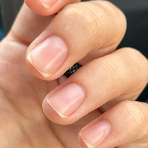 Manicure japoński kwadrat